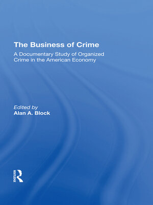 cover image of The Business of Crime